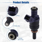 6 Pcs Fuel Injector Nozzle for BMW 330i 330Xi 530i (2001–2005) NO.1439800