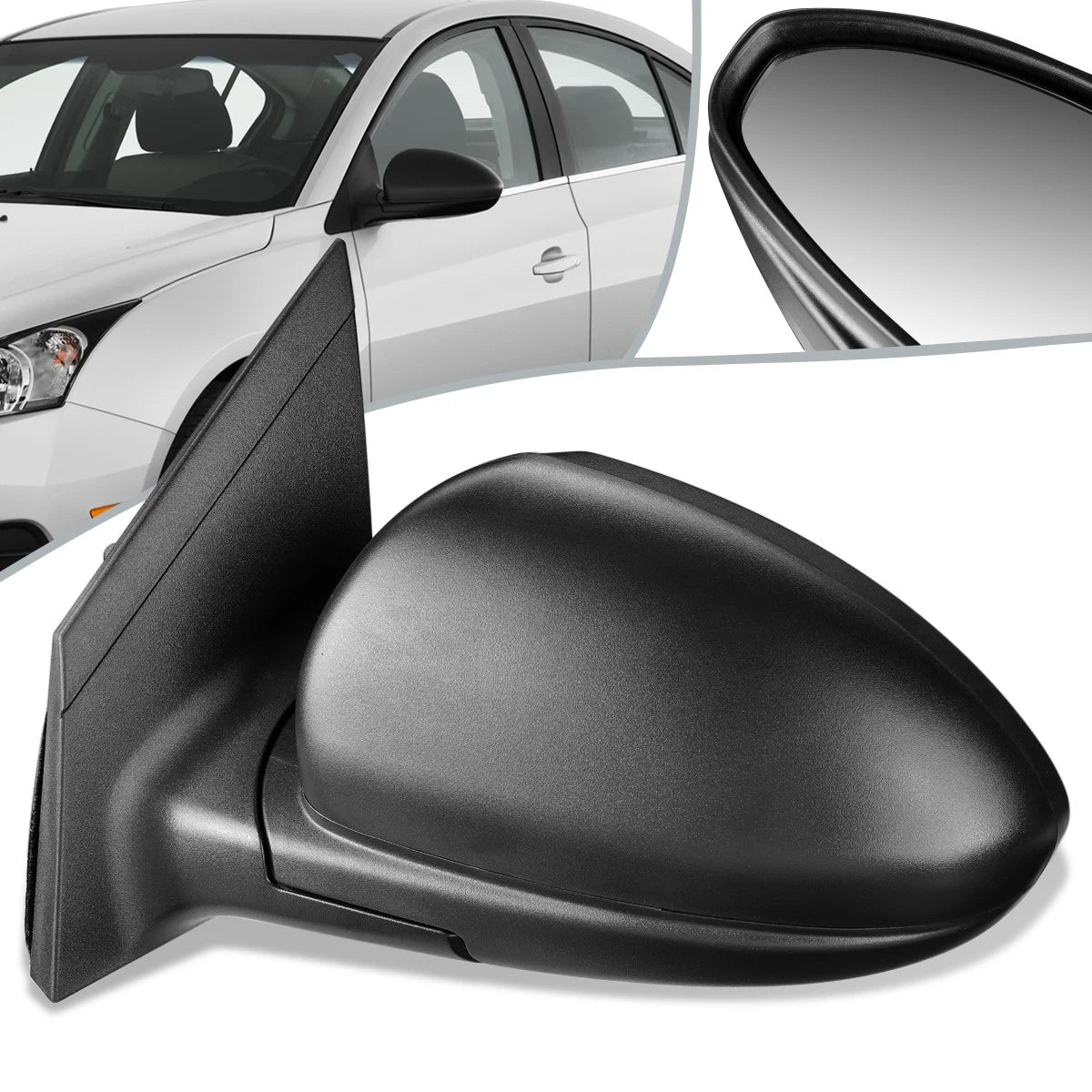 Left Side Door Mirror for Chevy Cruze Limited (2011–2016) GM1320419