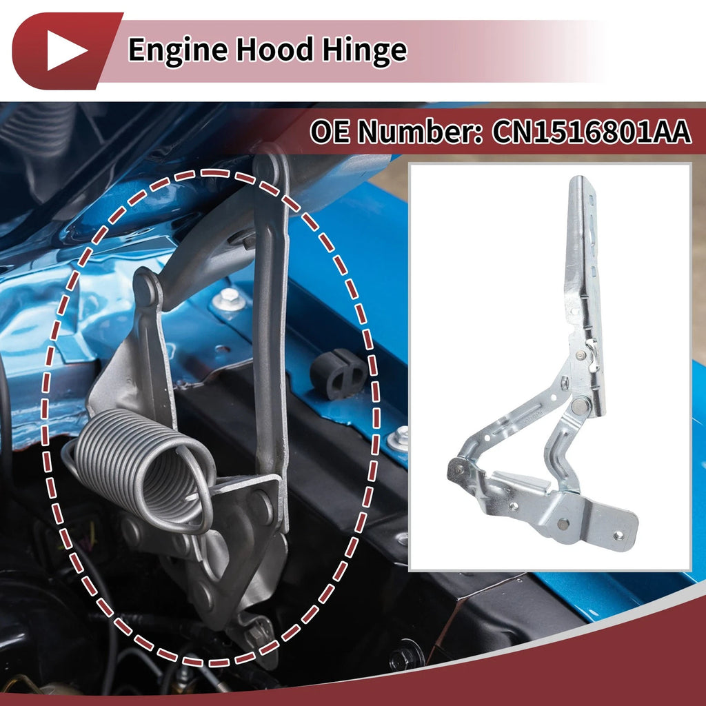 Hood Hinge for Ford Ecosport (2013–2016) Left Side, 1 pcs