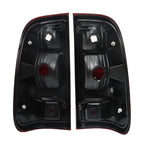 Set of 2 Red Tail Light Assemblies for Ford F250 F350 F450 F550 (2008–2016)