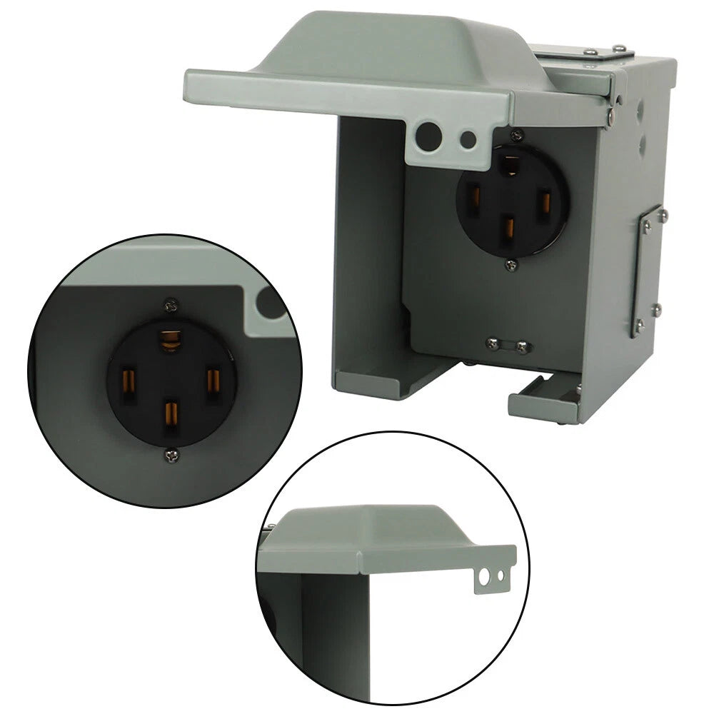 Power Outlet Box 50A Nema 14-50R for RV (2010–2023)