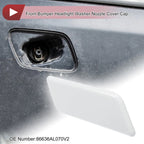 Front Right Washer Nozzle Cover Cap for Subaru Outback (2015–2017) White