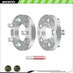 2X 1" Wheel Adapters 5x5 to 5x4.5 12x1.5 for Chevrolet Caprice (1991–1996)