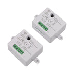 2Gang Wall Panel Switch for - Wireless Remote 433MHz 10A