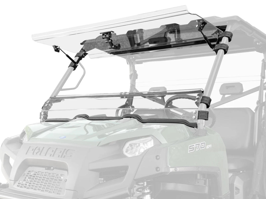 Scratch Resistant Flip Windshield for Polaris Ranger XP 800 (2013–2014)
