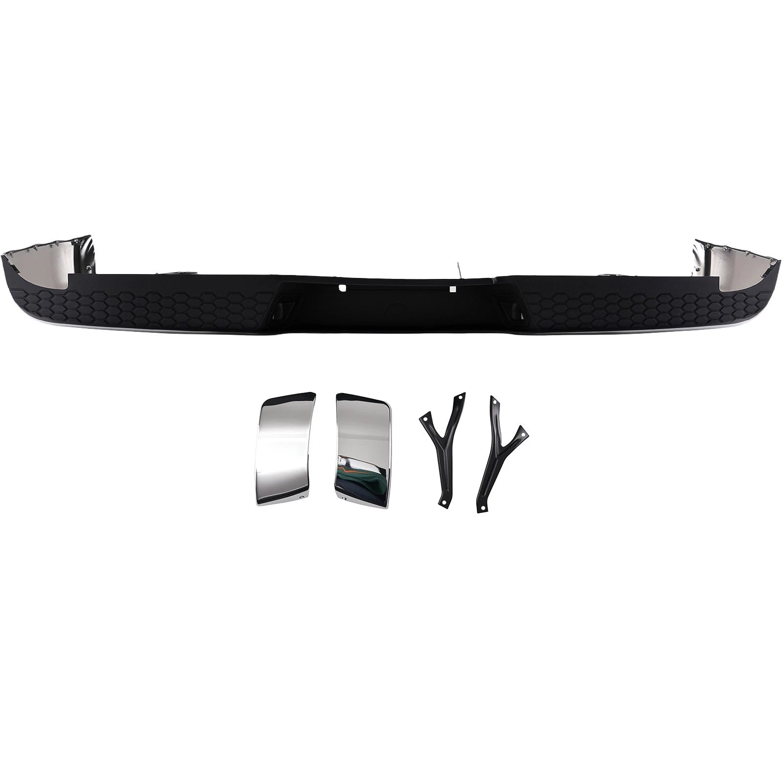 Rear Bumper Assembly Chrome 68207297AA for Ram 2500/3500 (2013–2018)