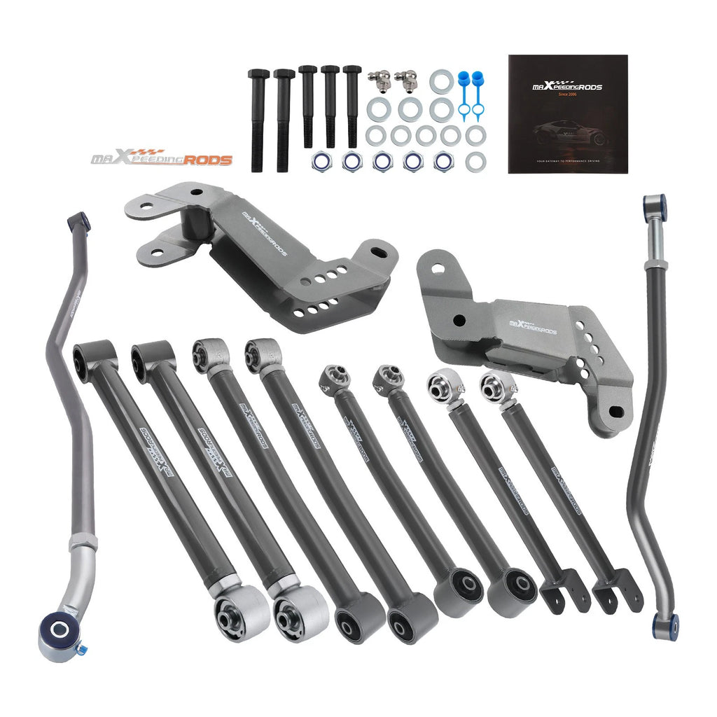 Adjustable Control Arms Track Bar Brackets for Jeep Wrangler JK (2007–2018)
