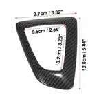 Carbon Fiber Pattern Gear Shift Frame Cover Trim for BMW F20 F21 F22 F23