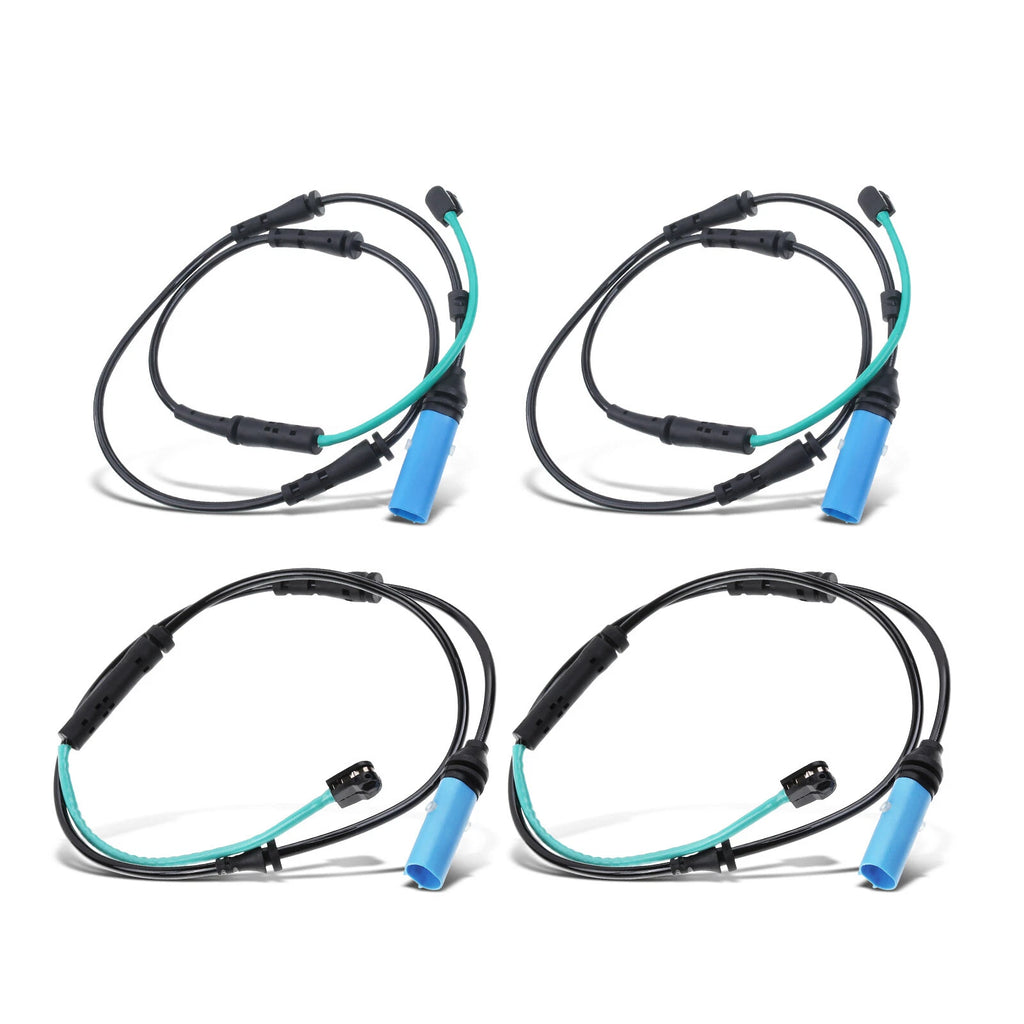 Set of 4 Disc Brake Pad Wear Sensors for BMW 530e 530i 540i 740i (2017–2023)
