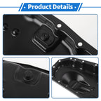 Engine Oil Pan for Nissan Altima (2017–2018) No.3139029X0B Aluminum Black
