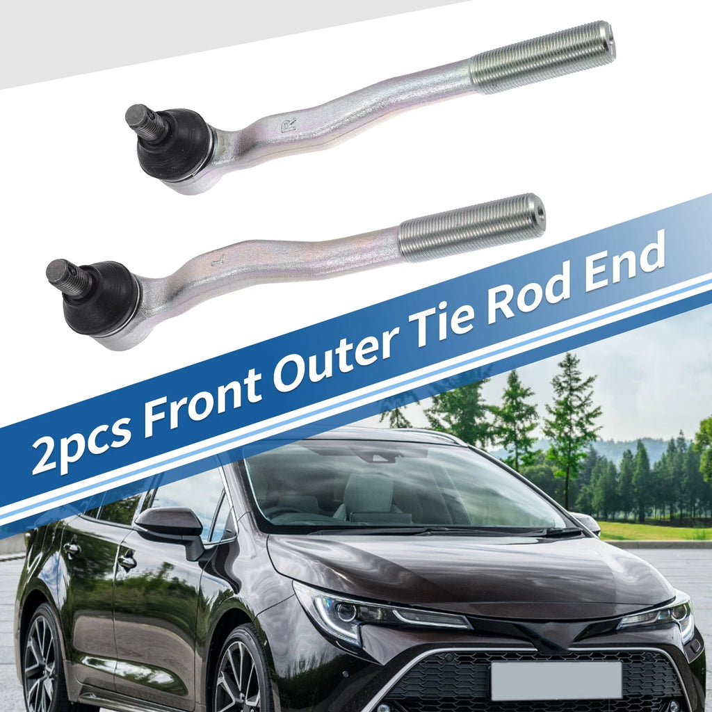 2pcs Front Outer Tie Rod End Links for Toyota 4Runner (1996–2002) No. ES3548/ES3547