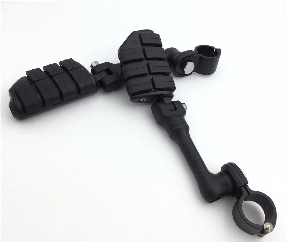 1.5" Black Long Foot Peg for Harley Davidson Sportster, Street Bob, Softail (2010–2023)