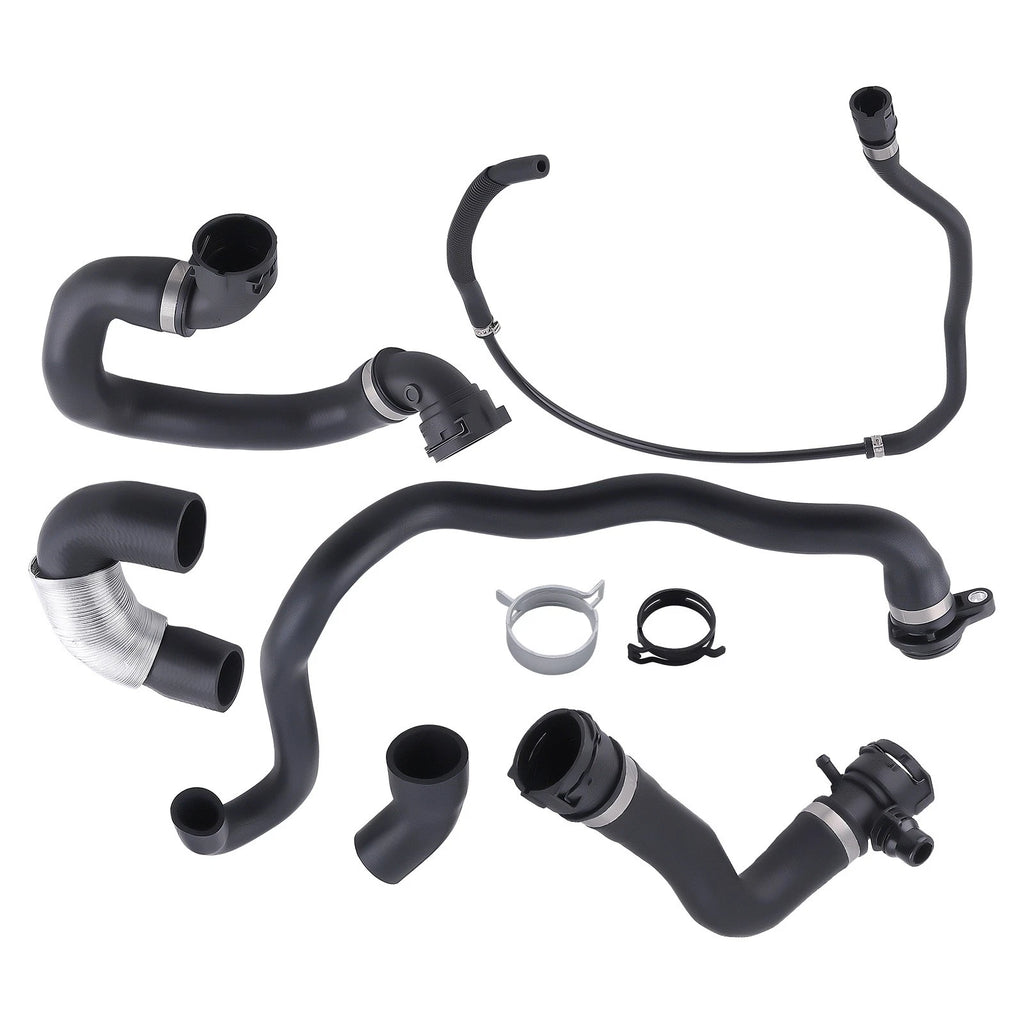 6X Radiator Coolant Water Hose Pipe Kit for BMW 335xi (2007–2008) 11537585023