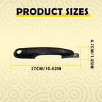Exterior Door Handle for Hyundai Tucson (2005–2009) Front Driver Primed Plastic