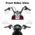 RearView Mirror for Harley Street Fat Boy Wide Glide Low Rider Switchback