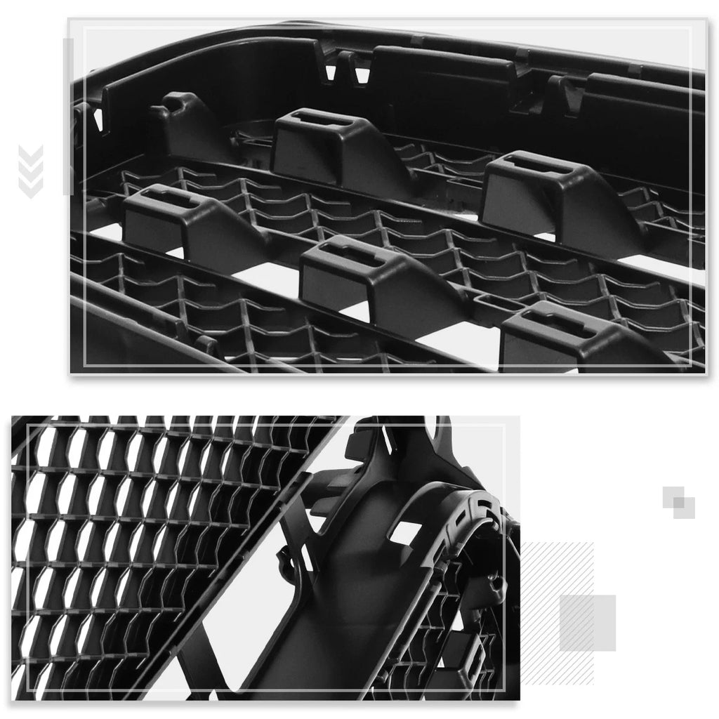 Diamond Mesh Hood Grille Frame for Benz CLS550 (2012–2015)