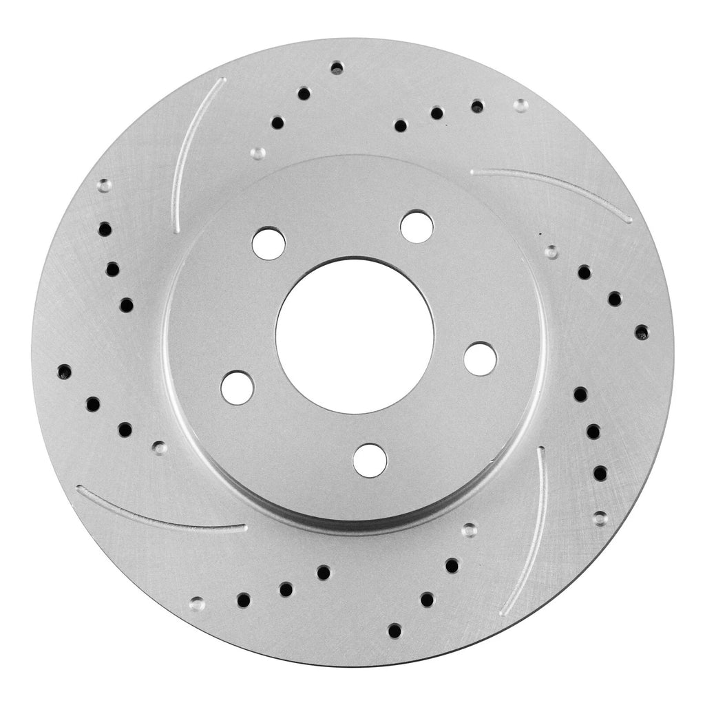 293mm Front Drilled Brake Rotors & Ceramic Pads for Ford Mustang (2005–2010)