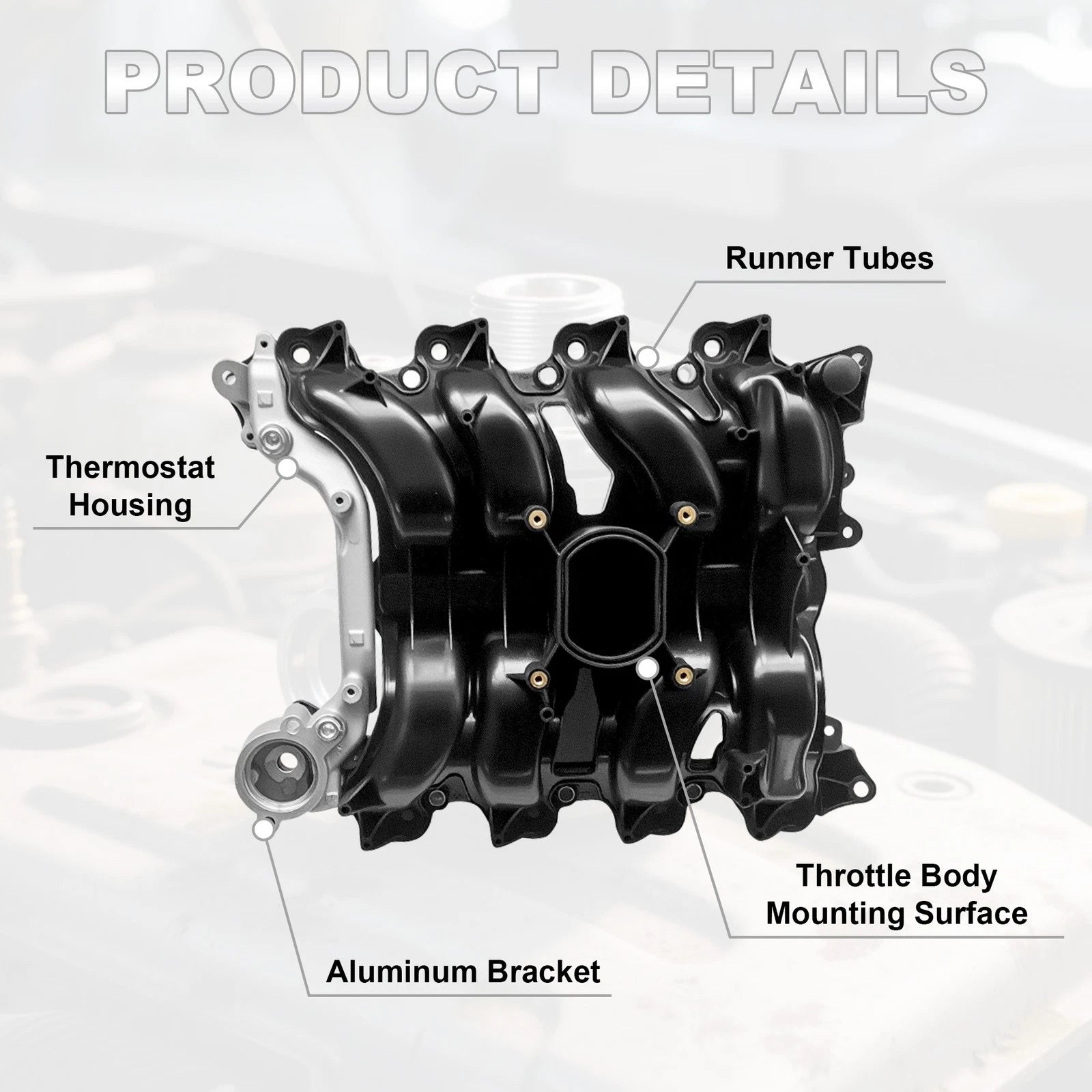 Intake Manifold with Gasket for Ford Lincoln Mercury