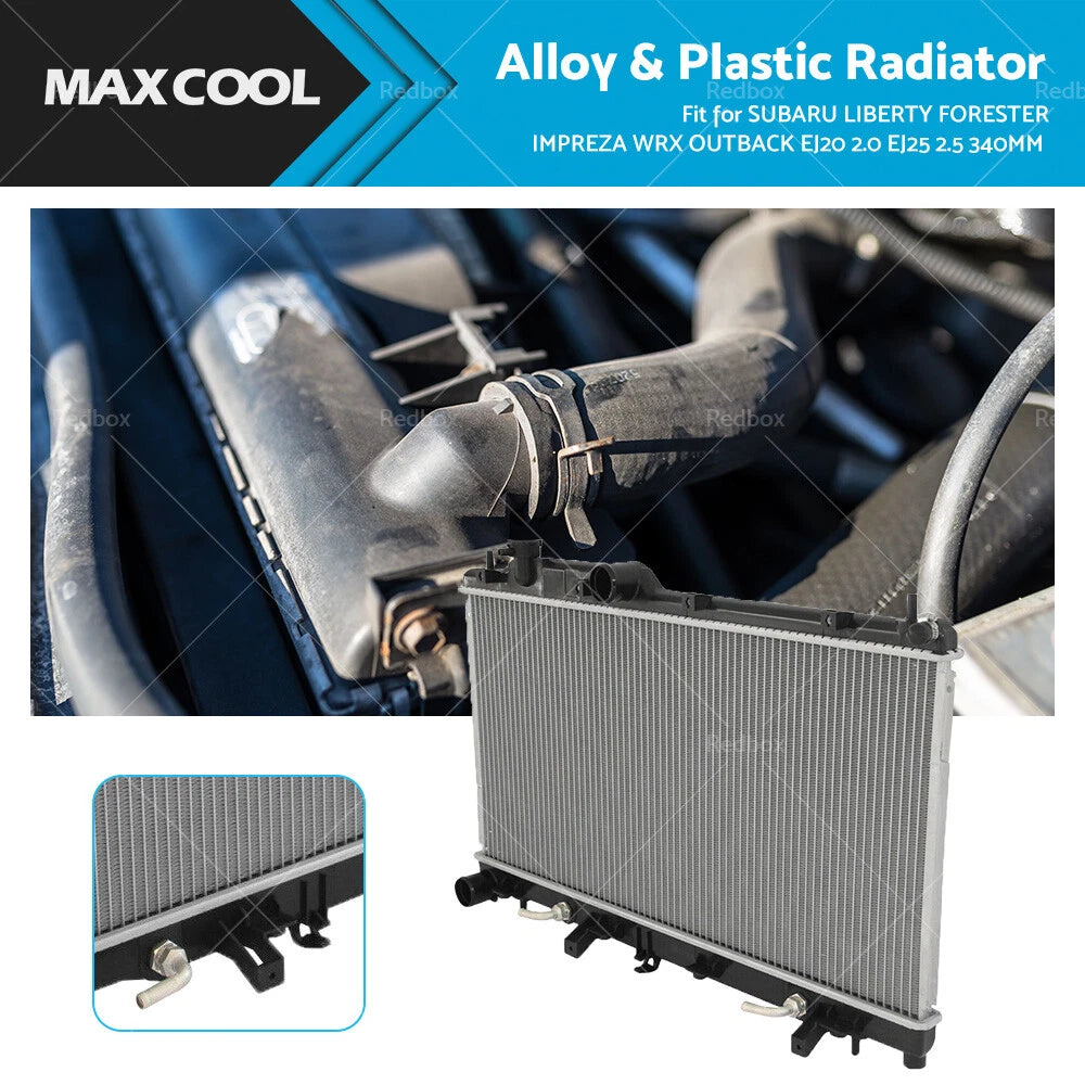 Radiator for Subaru Liberty Forester Impreza WRX Outback EJ20 EJ25 (1990–2023)