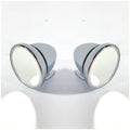 Chrome Bullet Style Side Rear View Door Mirrors Pair for Universal (Fit)