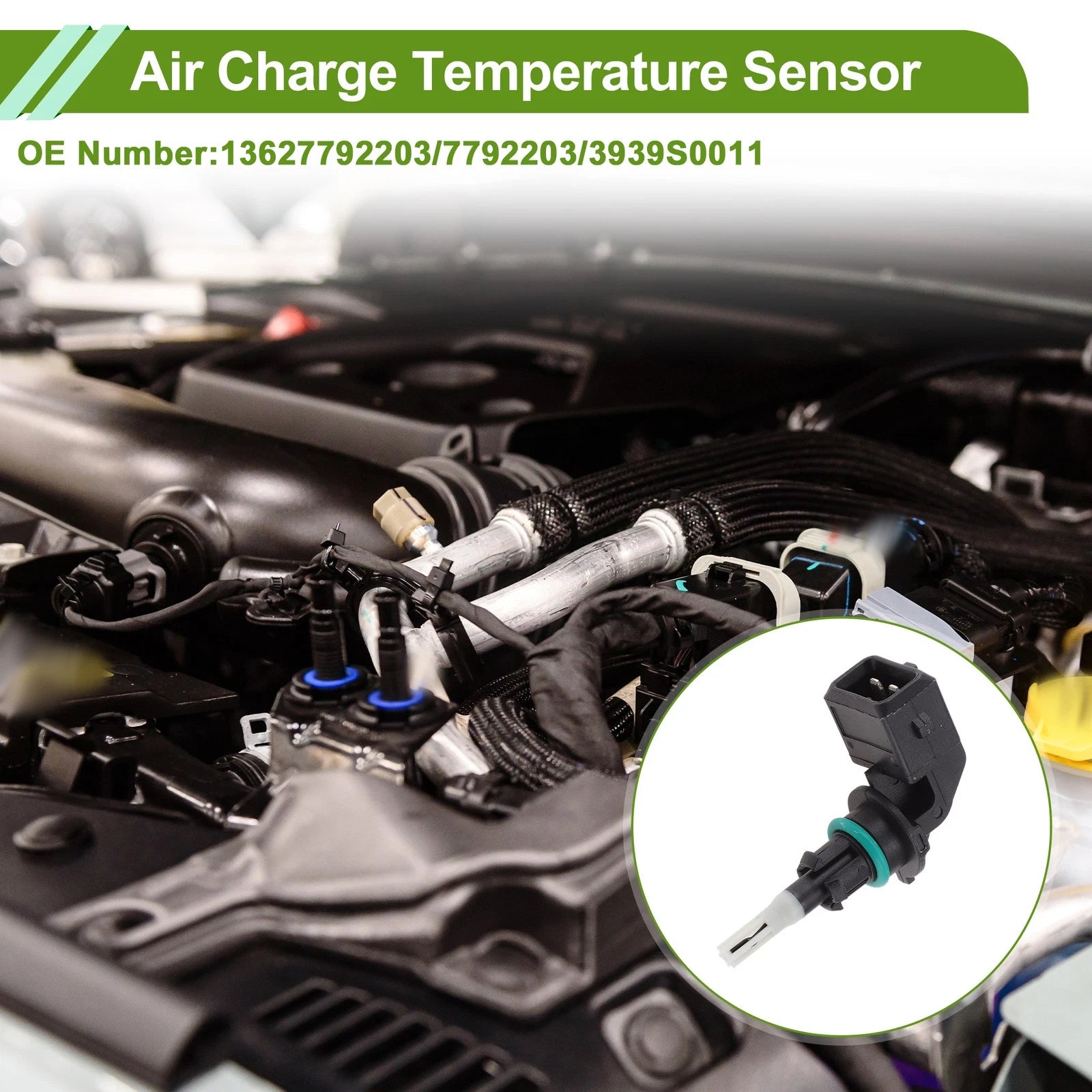 Air Charge Temperature Sensor No.13627792203 for BMW 1 (E81) 116 d (2008–2011)
