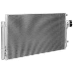 AC Condenser and Cooling Fan Kit for Kia Sorento (2011–2013)