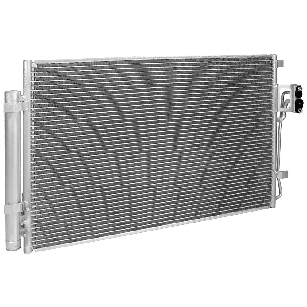 AC Condenser and Cooling Fan Kit for Kia Sorento (2011–2013)