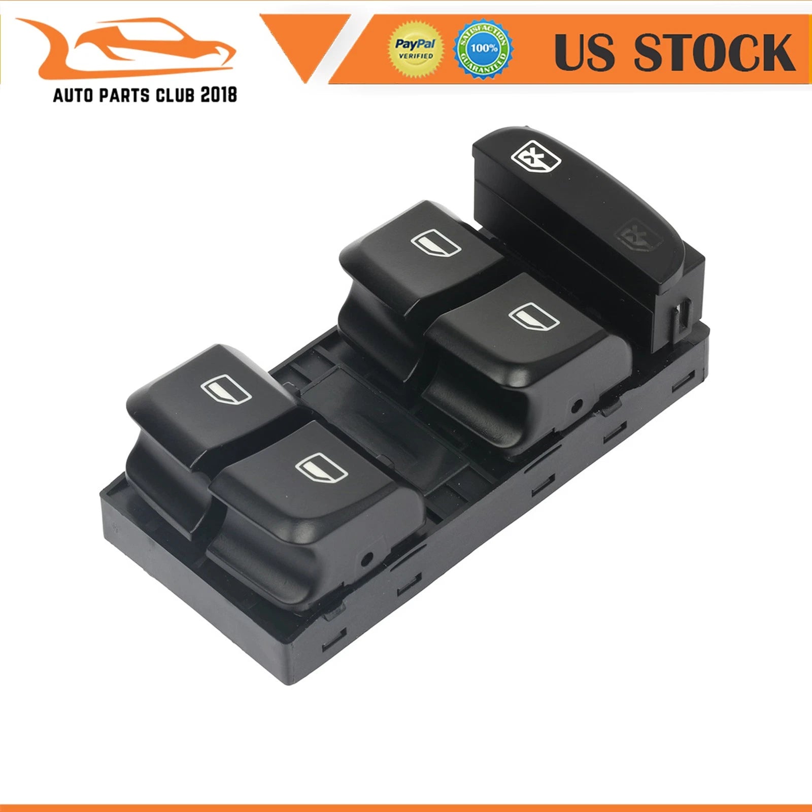 Window Switch for Audi A4 Q5 S4 (2009–2012) Front Left Driver Side
