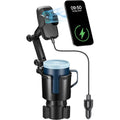 3 in 1 Wireless Charger Car Cup Holder Phone Mount for Universal Fit (2010–2023)