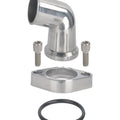 15° Swivel Water Neck Thermostat Housing for Chevy SBC BBC (327–350) Polished