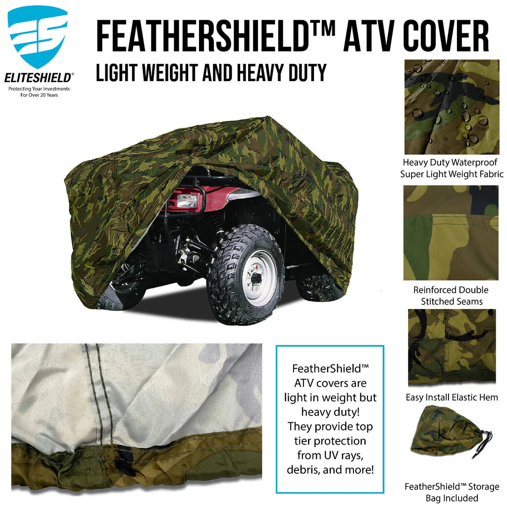 Universal Camo Waterproof ATV Storage Cover for ATVs up to 83" L