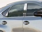 8pc. Luxury FX Stainless Steel Pillar Posts w/Triangles for 2015-2021 Lexus NX