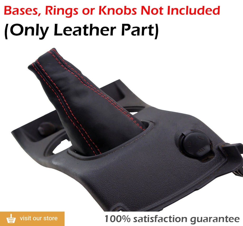 Manual Shift Boot Cover for Chevrolet Cobalt (2005–2010) Red Stitch