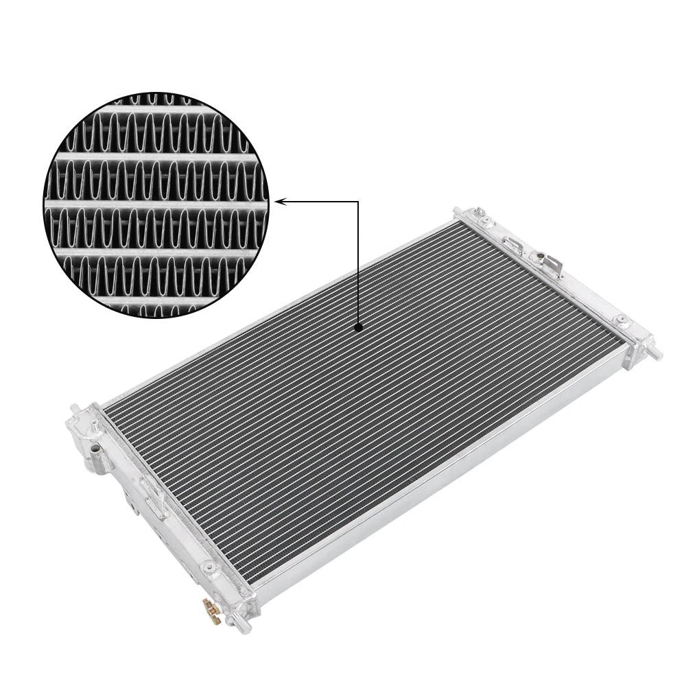 3-Row Aluminum Radiator for Dodge Avenger, Caliber (2007–2014)