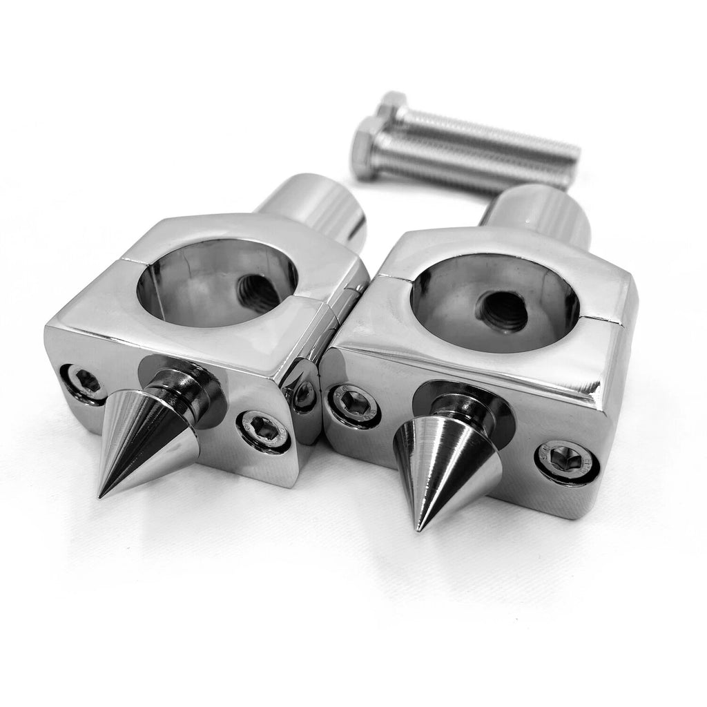 1.25" Chrome Motor Handlebar Riser for Harley-Davidson Sportster Softail