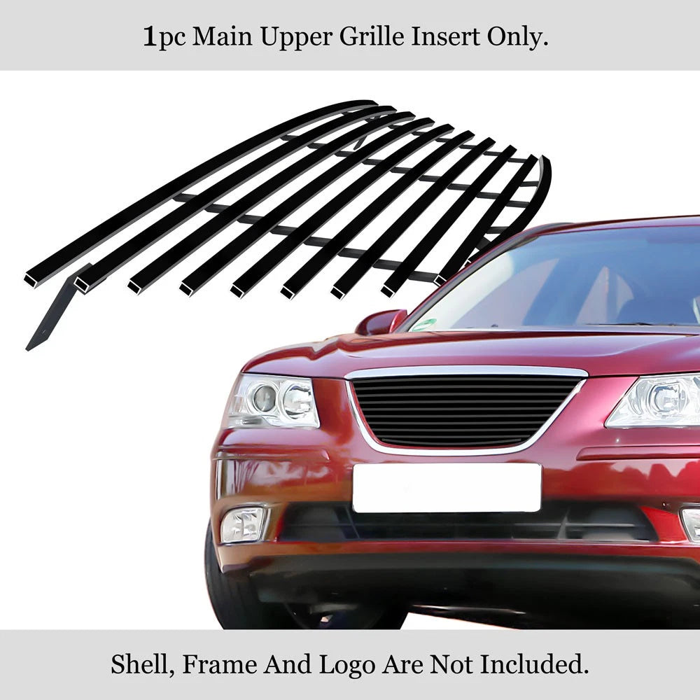 Stainless Black Billet Grille Insert for Hyundai Sonata (2009-2010)