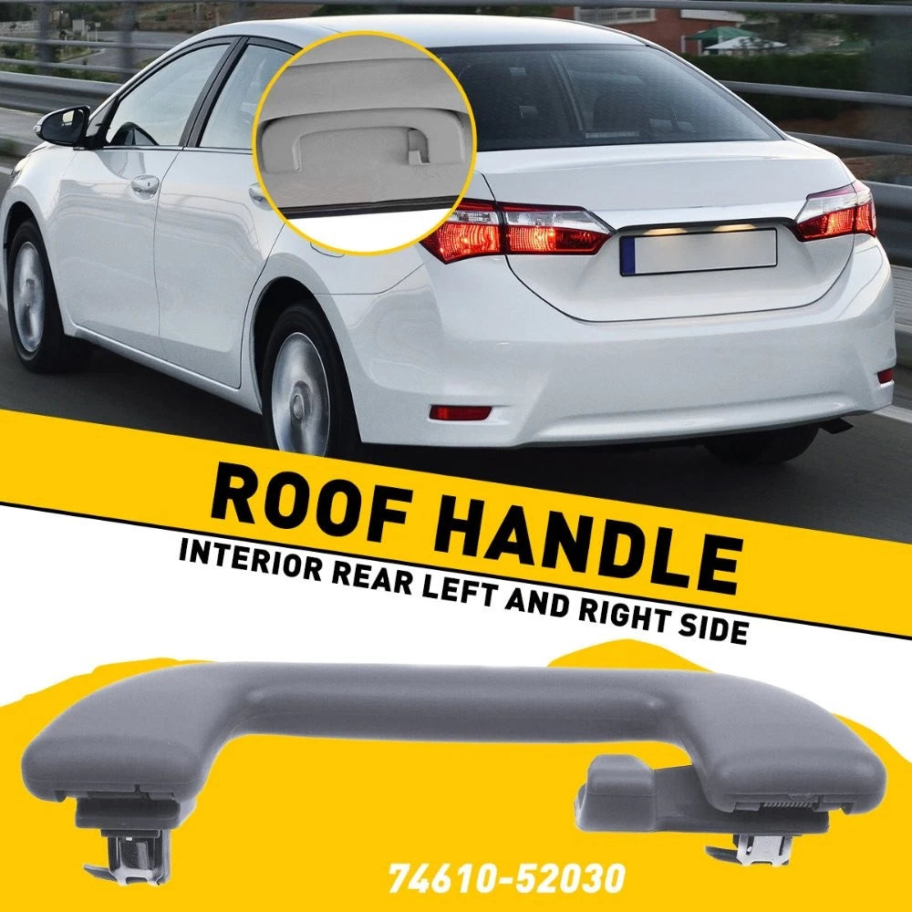 Set of 2 Rear Roof Inner Ceiling Pull Handles for Toyota Corolla (2008–2019)