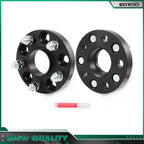 2X 1" Wheel Spacers M12x1.5 5x4.5 5x114.3mm for Acura RSX (2002–2006)