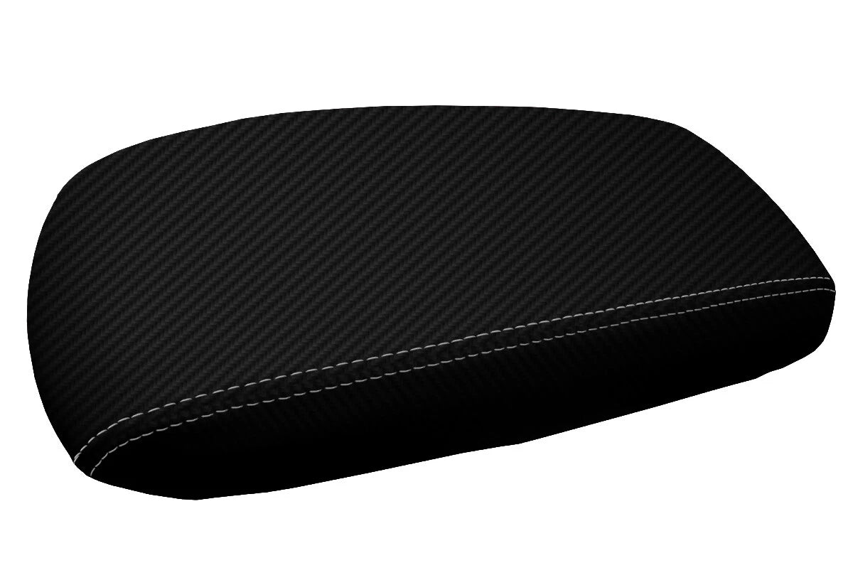 Carbon Fiber Console Lid Armrest Cover for Ford Escape (2001–2004)