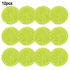 Round Green Mopping Cloth for Electric Mop (16cm) Replacement Part