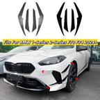 4PCS MP-Style Bumper Side Fin Canards Splitter for BMW 1/2-Series F70 F74