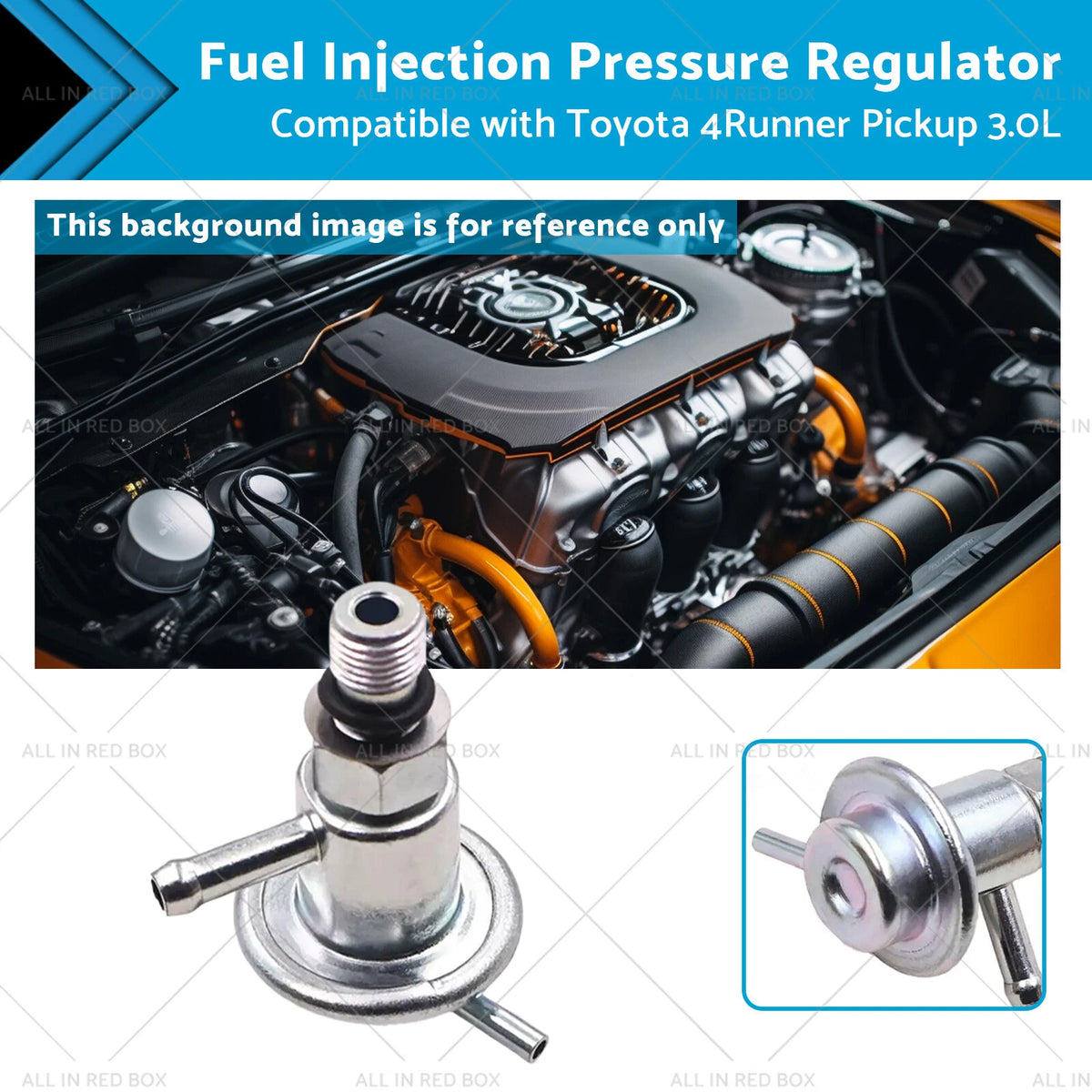 Fuel Injection Pressure Regulator for Toyota 4Runner Pickup (1988–1995)