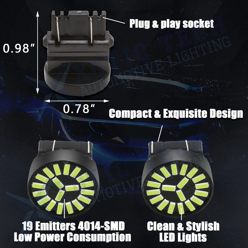 2x LED Ice Blue Daytime Running Lights for Chevrolet Silverado 1500 (2000-2007)