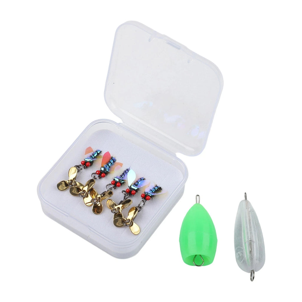 Set of 5 Dynamic Fly Fishing Baits for Targeting Different Fish Species