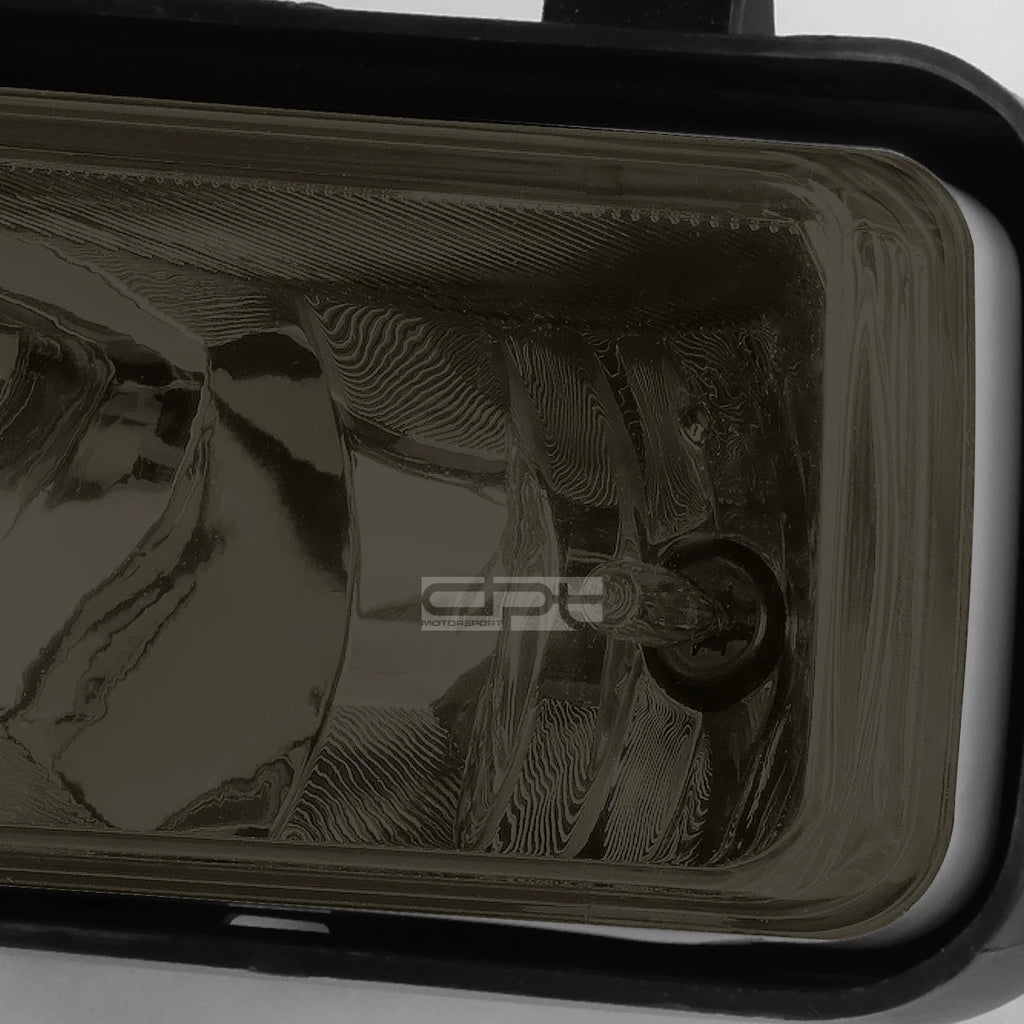 Pair of OE Smoked Lens Bumper Fog Lights + Switch + Harness + Bezel for Yukon (2015–2018)