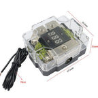 100A Car Audio Amplifier Fuse Holder Power Distribution Block Splitter