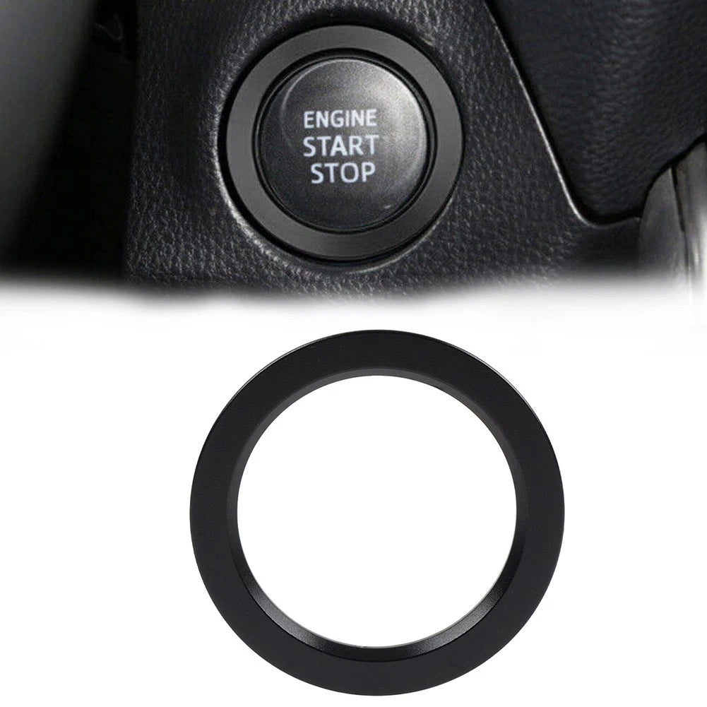 Engine Start Stop Button Trim Ring for Toyota Tacoma Yaris Camry Prius (2016–2023)