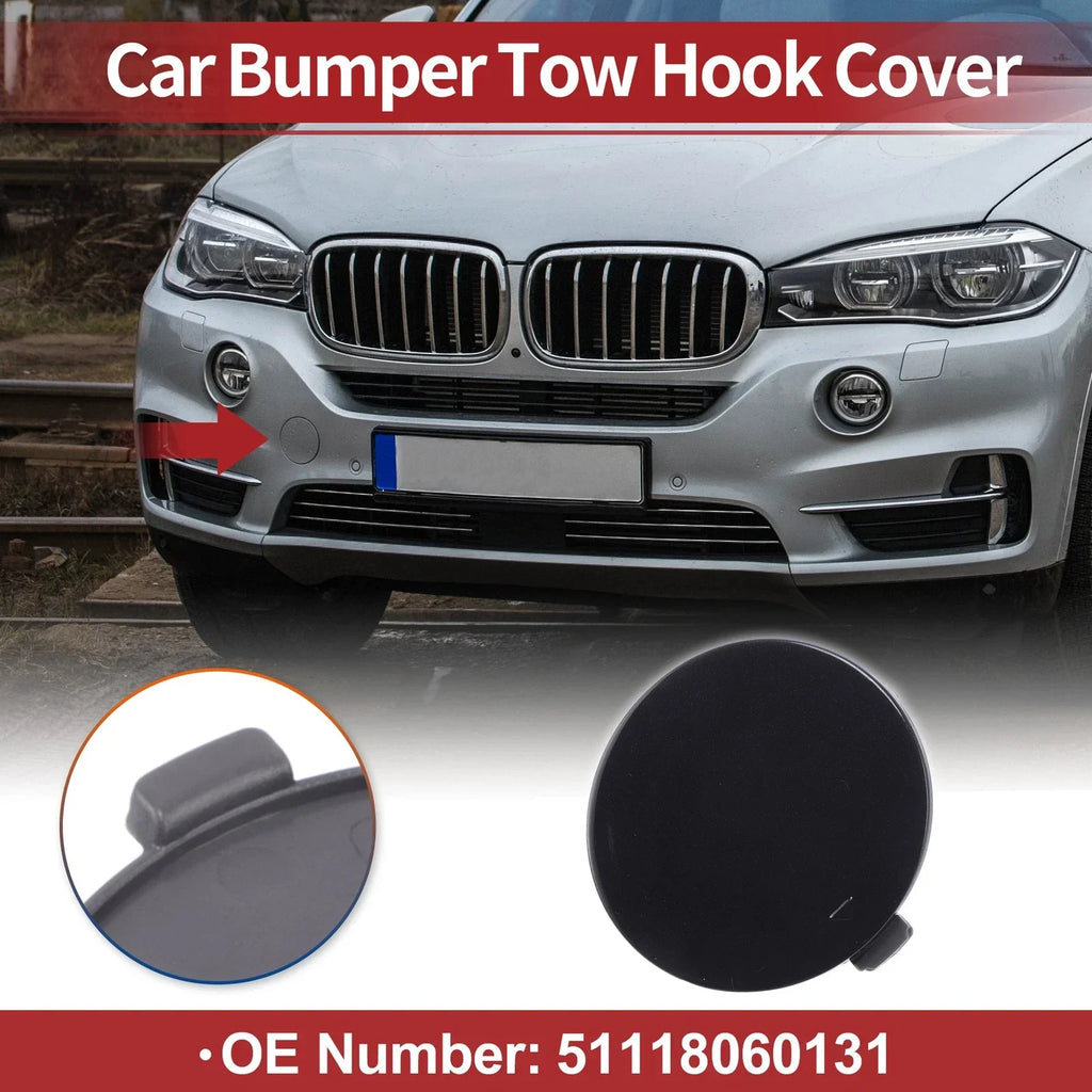 Tow Hook Cover for BMW X5 F15 (2014-2018) Black