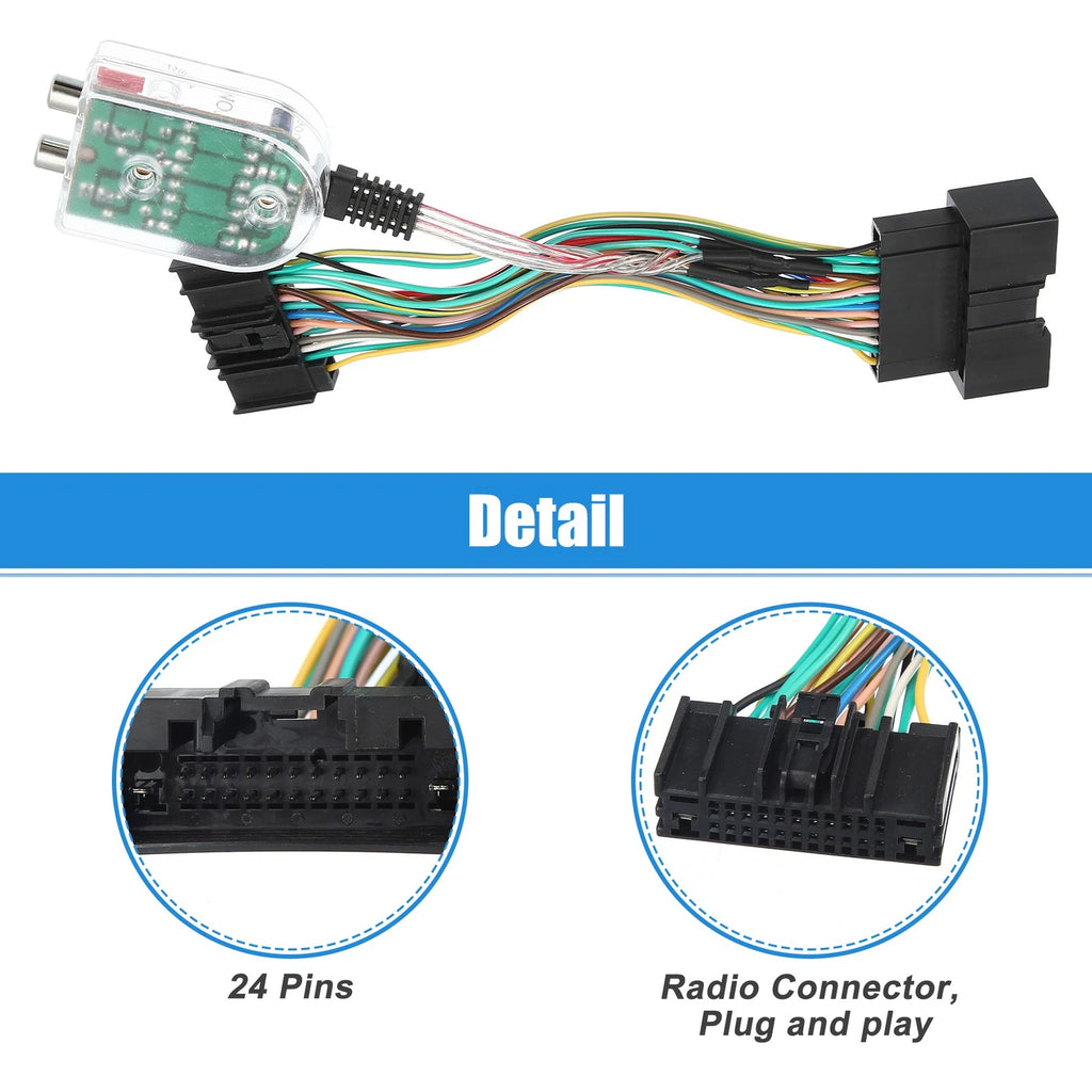 Set of Subwoofer Amplifier Plug & Play Harness for Ford F-150 (2015–2018)