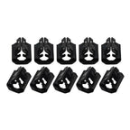 10 x Front Grille Bumper Clips for Chevrolet Avalanche, Colorado, Express, HHR, SSR